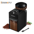 Automatic Burr Mill Coffee Grinder Electric Coffee Bean Grinding With 28 Adjustable Gears for Espresso French Press Drip Coffee