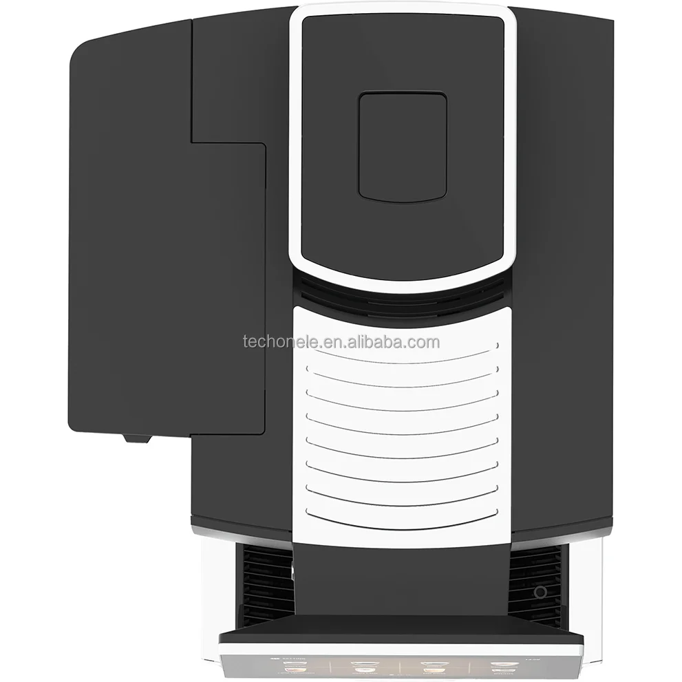 Fully Automatic Espresso Coffee Maker - Professional Bean-to-Cup Machine (Touch Screen Control, 19Bar Pressure, Self-Cleaning）