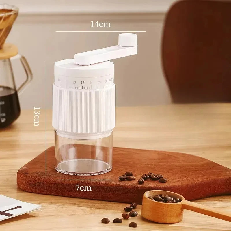New Portable Electric\Manual Coffee Bean Grinder Household 30 Gears Externally Adjustable Coffee Machine Rechargeable Grinders