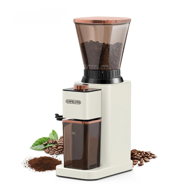 Coffee Bean Grinder Hand-brew Espresso Grinder Large Capacity Electric Bean Grinder Adjustable Powder Coarseness Coffee Tools