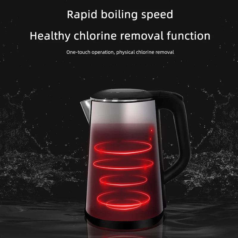 Electric Kettle 1.6L Large Capacity Thermostatic Kettle Automatic Heat Preservation Teapot 304 Stainless Steel Liner Health Pot